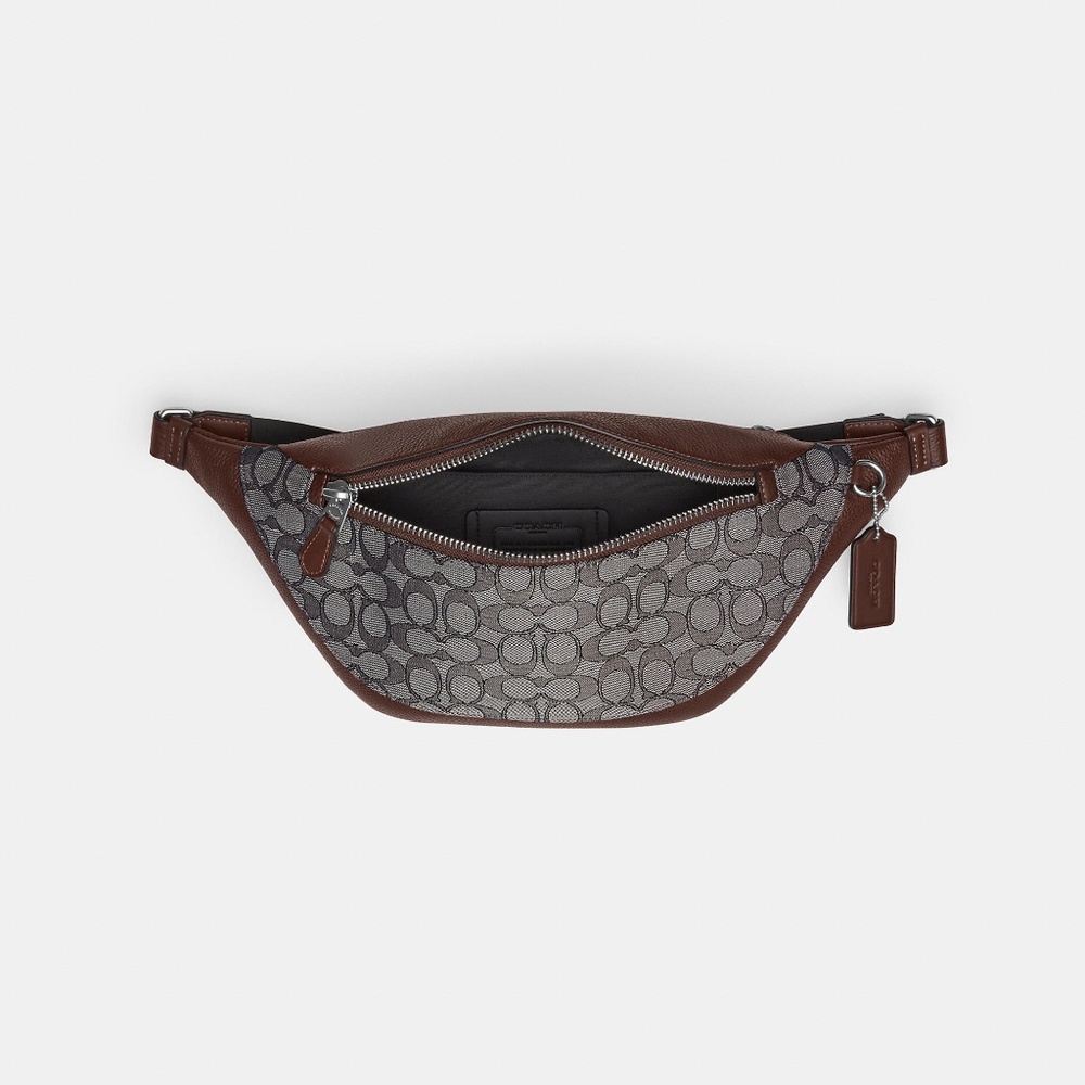 Warren Belt Bag In Signature Jacquard